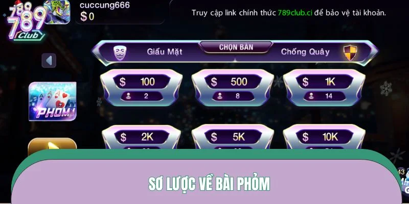Sơ lược về bài phỏm